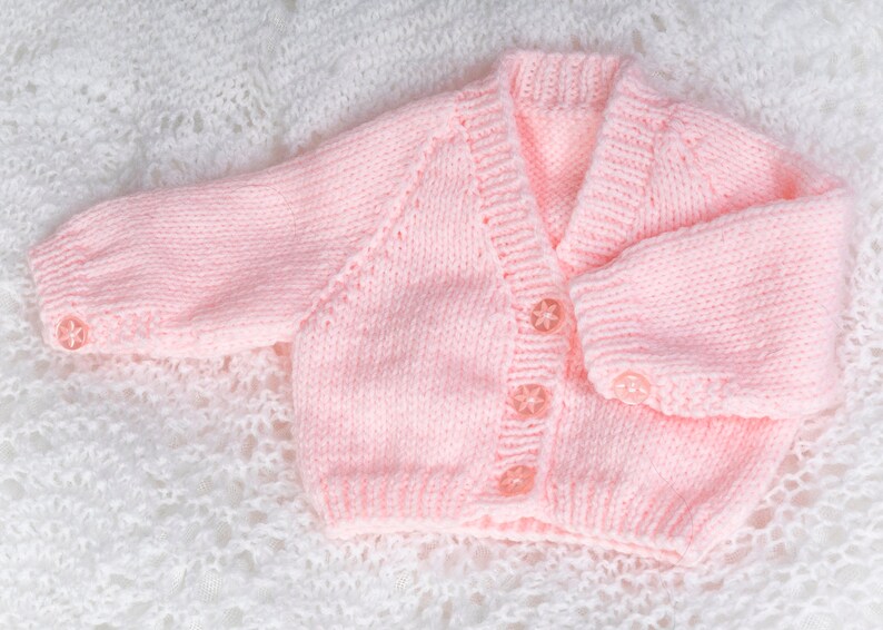 Pdf Knitting Pattern Download for Premature Baby Boy or Girl, Reborn