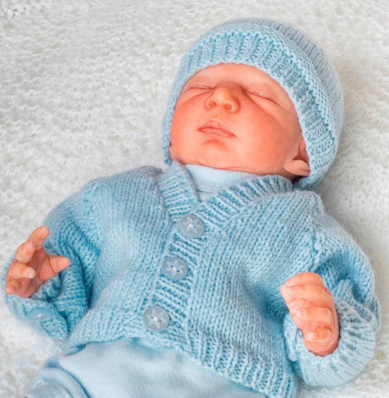 Pdf Knitting Pattern Download for Premature Baby Boy or Girl Etsy