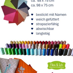 Hundedecke für draußen mit Namen bestickt, gefütterte Decke zum mitnehmen für Restaurant, Büro, Arbeitsplatz, Bürohund, Hund unterwegs, Outdoor, Hundeurlaub, Urlaub mit Hund, Campingdecke Hund, Nordsee Ostsee, Holland mit Hund, Ferienhaus Decke