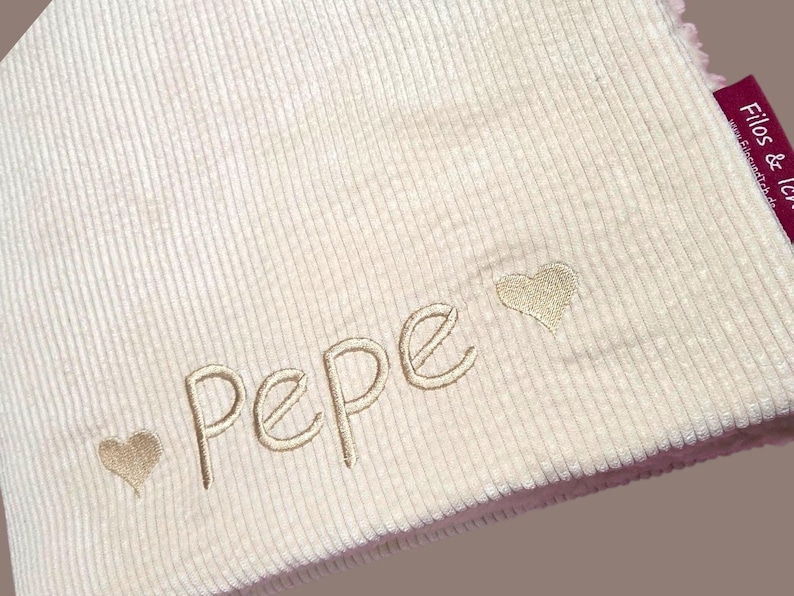 Personalized dog blanket with name, cuddly blanket, pet blanket, corduroy blanket, cat blanket, dog blanket, cuddly blanket, teddy bear image 16