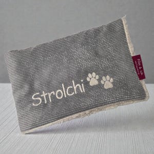 Personalized dog blanket with name, cuddly blanket, pet blanket, corduroy blanket, cat blanket, dog blanket, cuddly blanket, teddy bear image 9