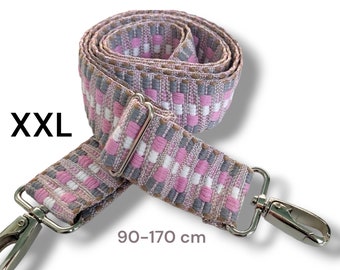 XXL long bag strap, long length wide strap, extra long bag strap 90-170 cm shoulder strap large size, curvy fashion plus size women