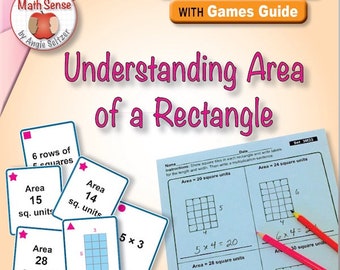 3rd Grade Math Sense Games | Area of a Rectangle [Code 3M33]