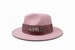 Pink Fedora Hat- Inner Adjustable Drawstring- One Size fits all- Men's and Women's 
