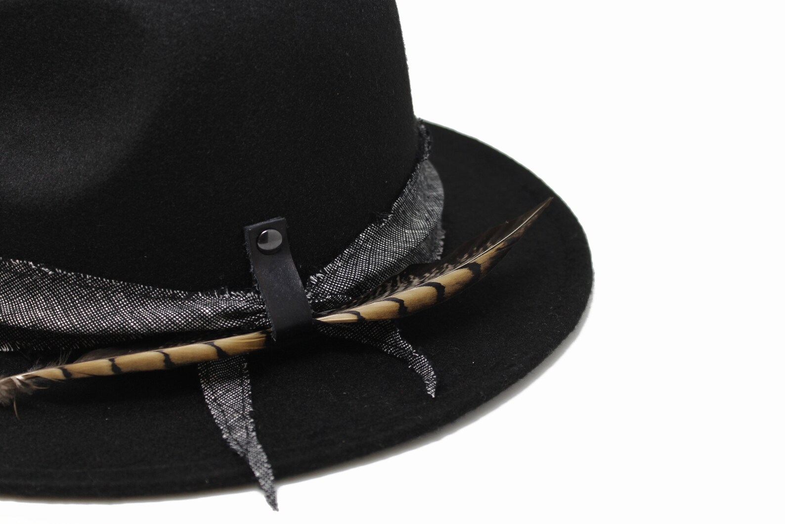Black Fedora Hat One Size Fits All Mens and Womens Fedora - Etsy
