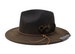 Grey Jasper Stone Fedora Hat- One Size fits all- Mens and Womens Fedora 