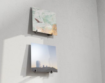 Espositore da parete in vinile moderno e minimale