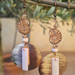 Shell earring