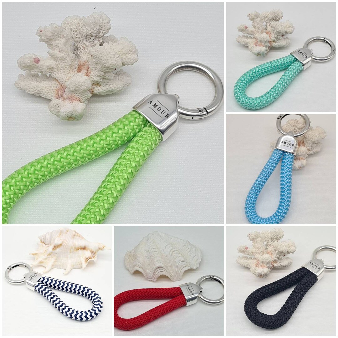 Keychain Love Para Rope Several Colors Etsy UK