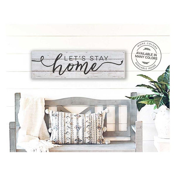 Lets Stay Home - Etsy