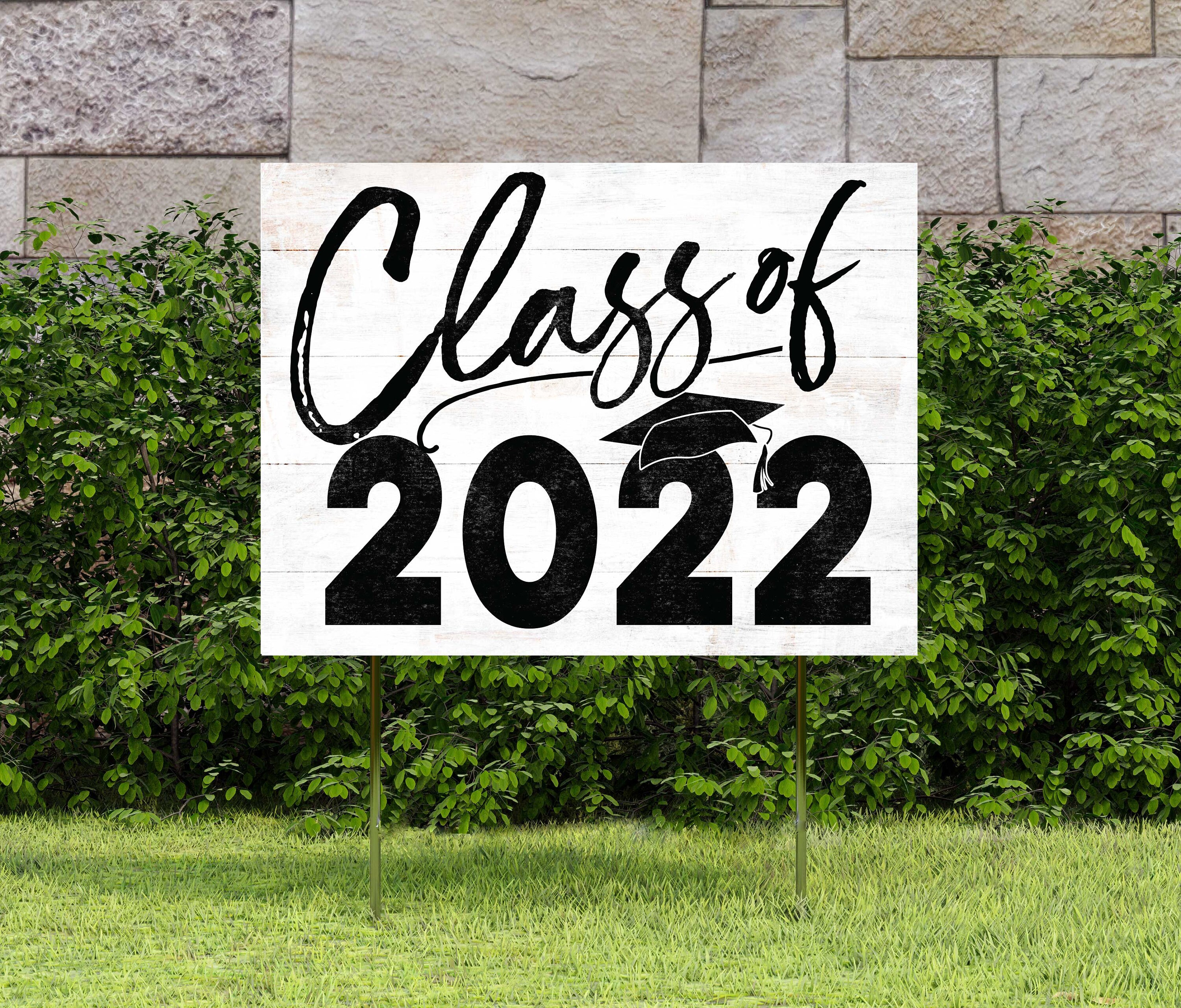 Classe de 2022 Graduation Lawn Sign Multiple Color Options Yard Sign