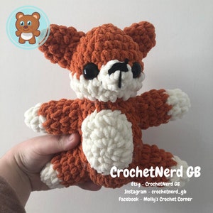 Felix the Fox! | Cute Fluffy Amigurumi Fox Plushie
