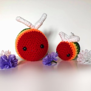 Cute Pride Bee | Amigurumi Bee Plushie