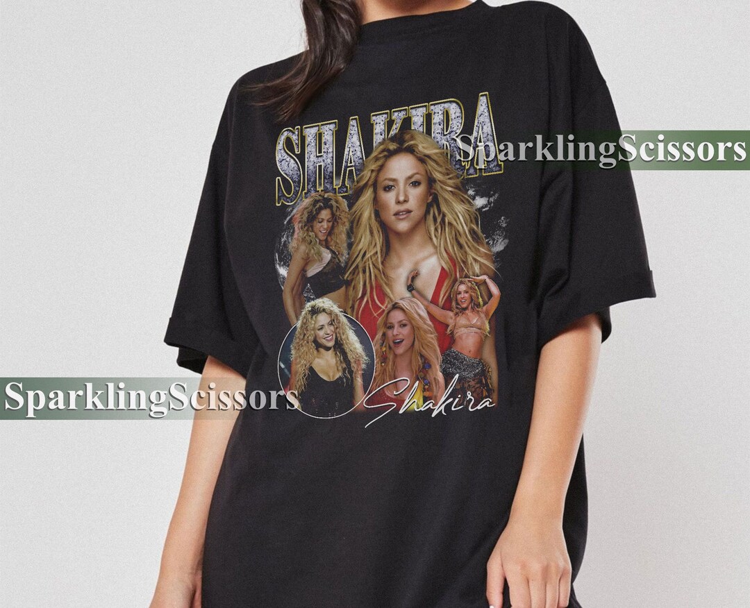 Retro Shakira T-shirt Shakira 90s Shirt Shakira Vintage 90s - Etsy
