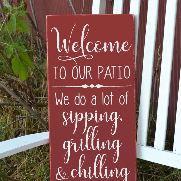 Patio Decor Etsy