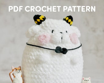 Chubby Dog PDF Crochet Pattern