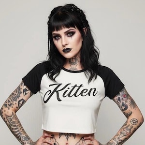 Kitten crop top