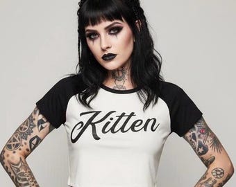 Kitten crop top