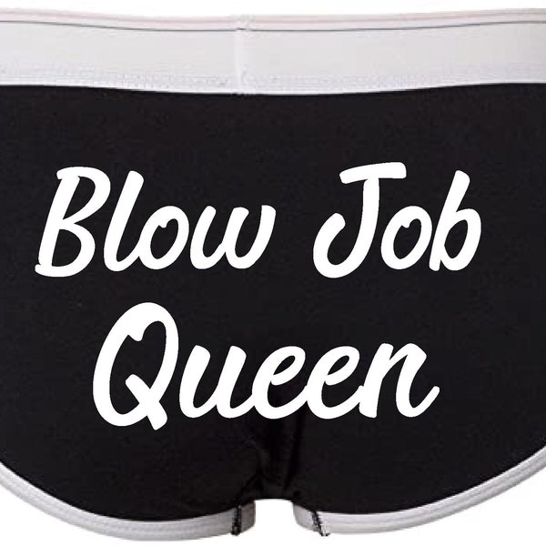 Blow Job Queen Panties Etsy