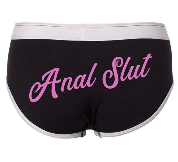 Anal slut fetish bdsm inspired boy cut underwear | Etsy