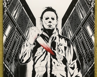 Michael Myers Kunstdruck