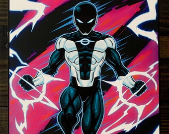 ラディアントブラックオリジナルアートプリント