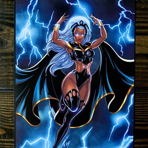 Storm X-Men Original Art Print