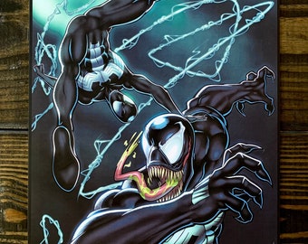 スパイダーマン（ブラックスーツ）vsヴェノム