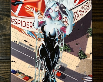 スパイダーグウェン アートプリント - Etsy 日本