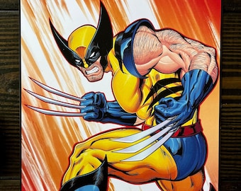 Wolverine Original Art Print