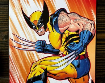 ウルヴァリン オリジナルアートプリント