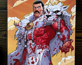 Thragg Invincible オリジナルアートプリント