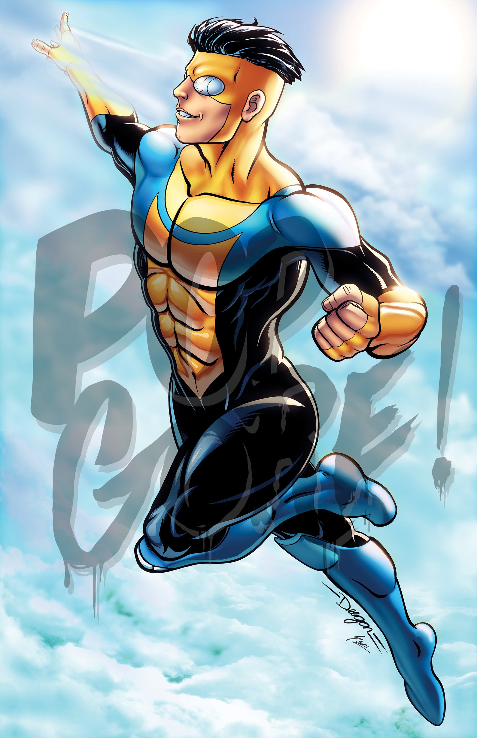 Invincible Art Print Etsy