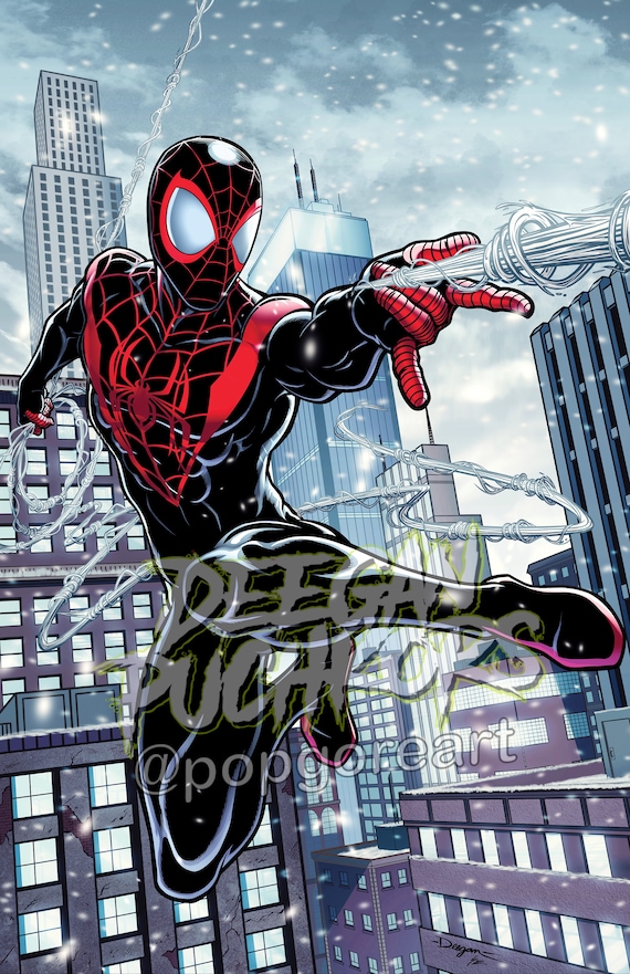 スパイダーマン アートプリント ポスター スパイダーマン アートプリント ポスター - メルカリ