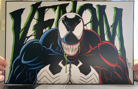 【アートプリント・マーベル、スパイダーマン】ヴェノム　byアディ・グラノフ アートプリント・マーベル、スパイダーマン】ヴェノム byアディ
