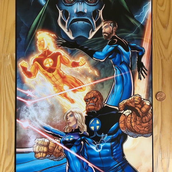 Fantastic Four Original Art Print