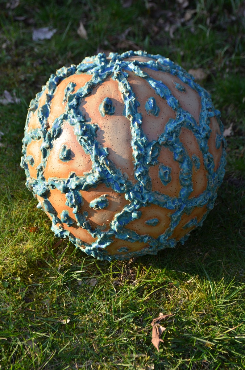 Frost-proof ball beige/turquoise image 1