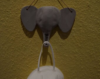 Elefant für Ketten, Schlüssel, Masken