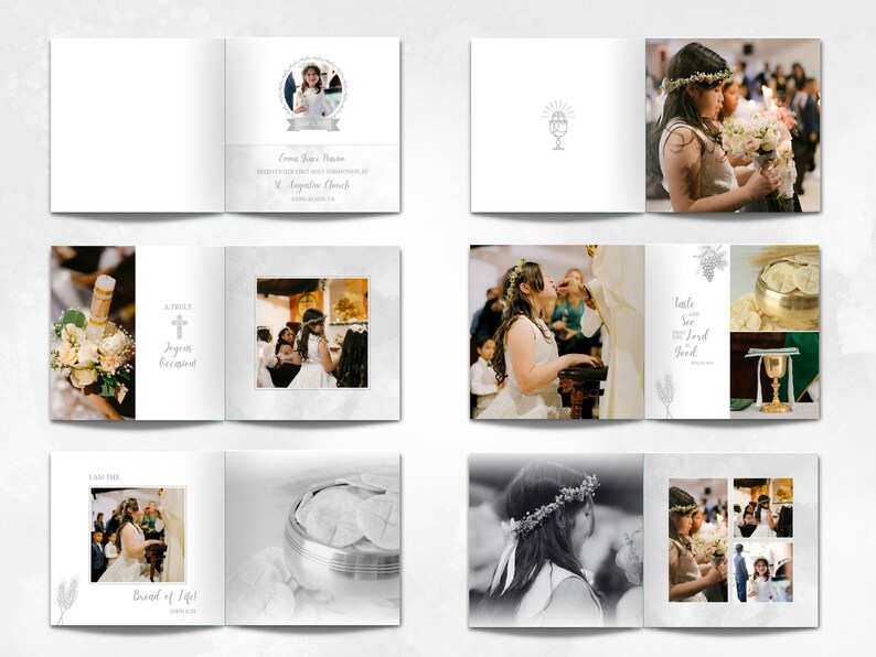 Customizable First Communion 8