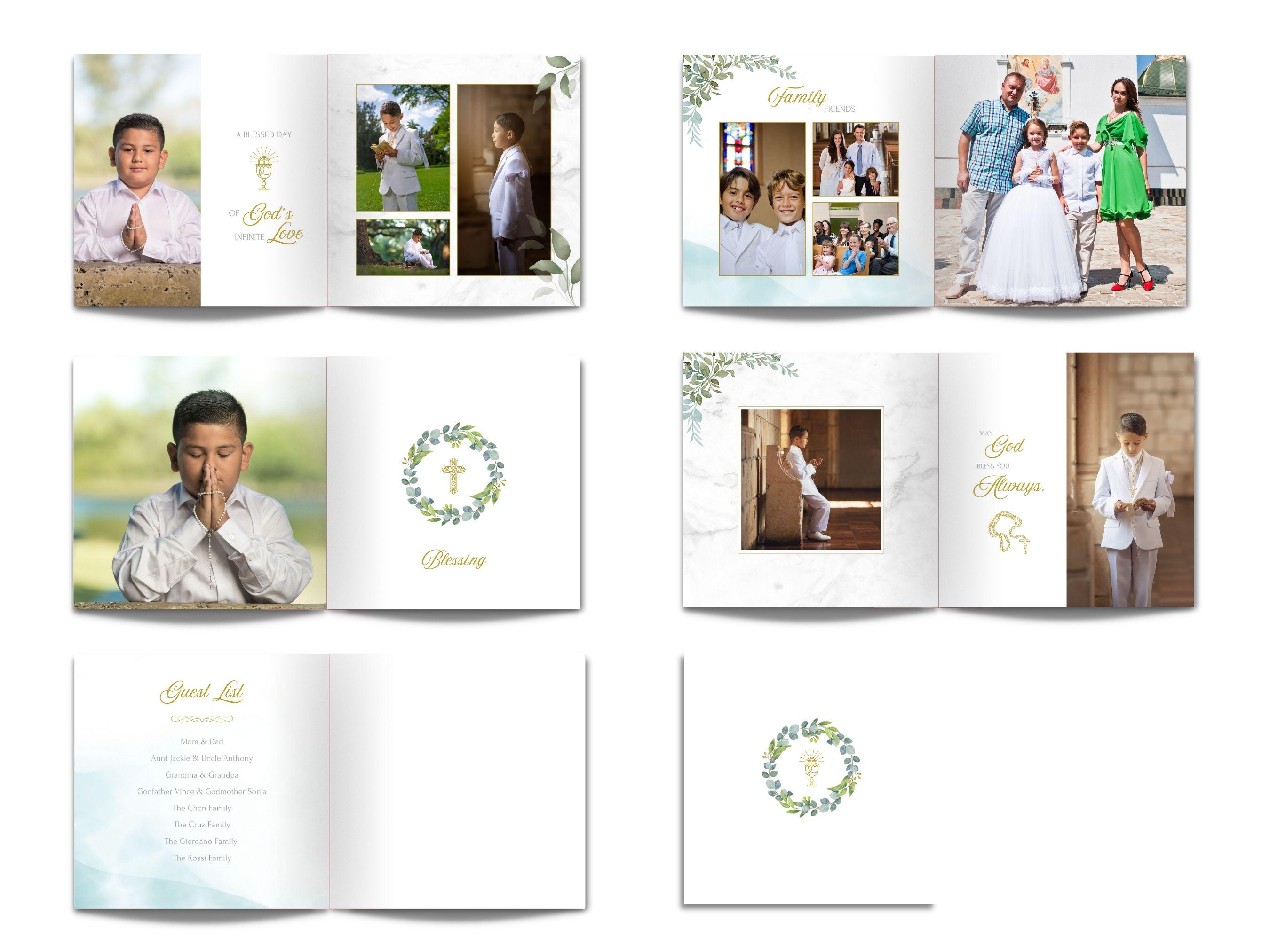Customizable First Communion 8