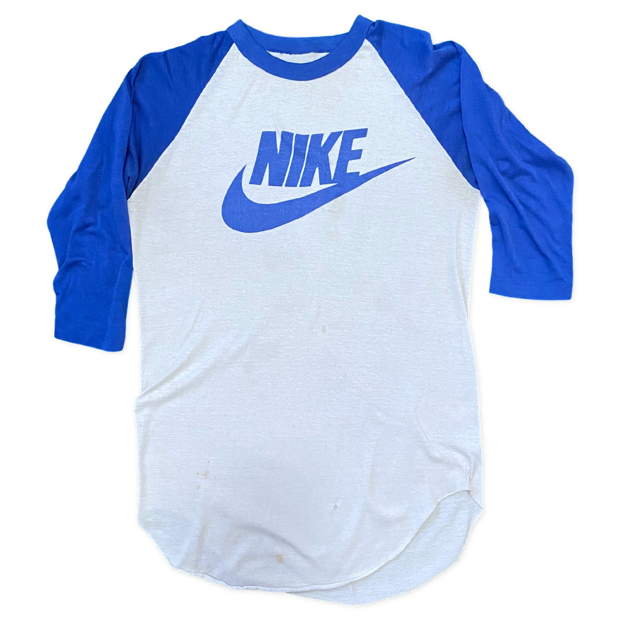lifetimesupply Rare Vintage Nike Raglan - Soft Single Stitch Nike Japan Shirt - Nike Baseball Tee