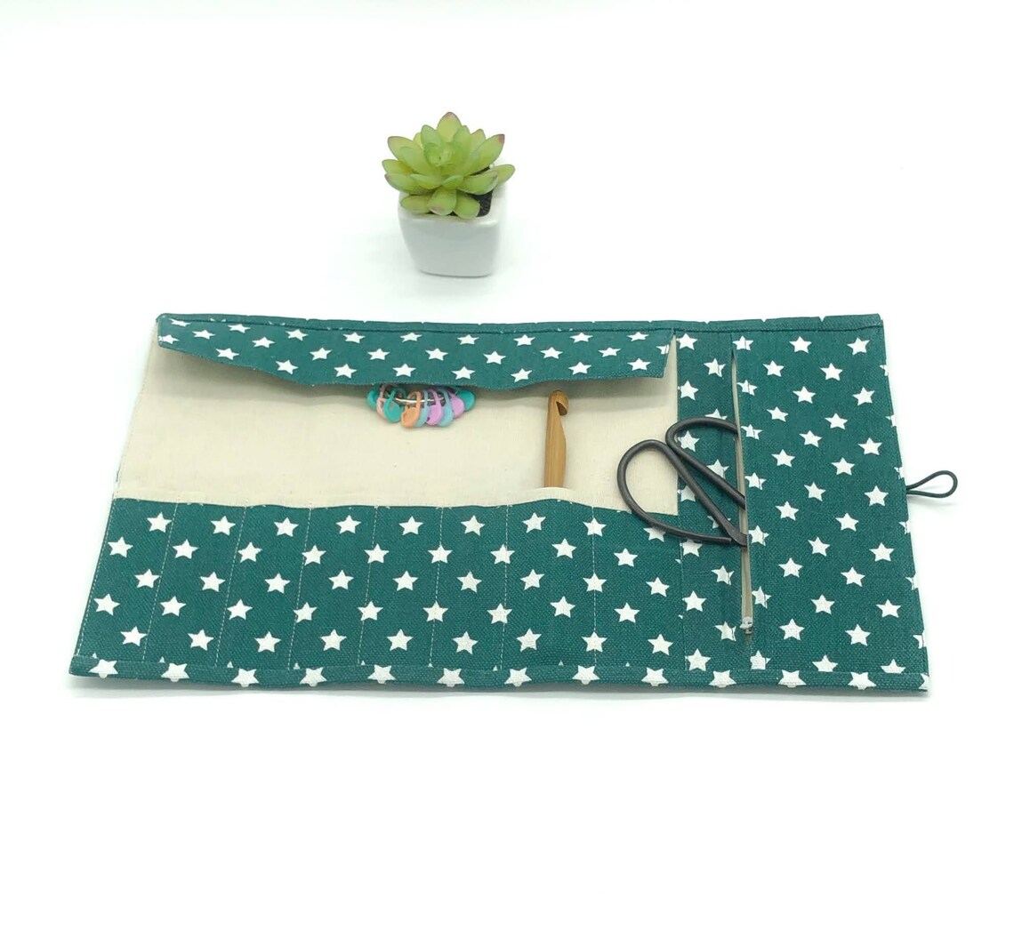 Crochet needle caseNeedle Organizer Crochet case Crocheted Etsy