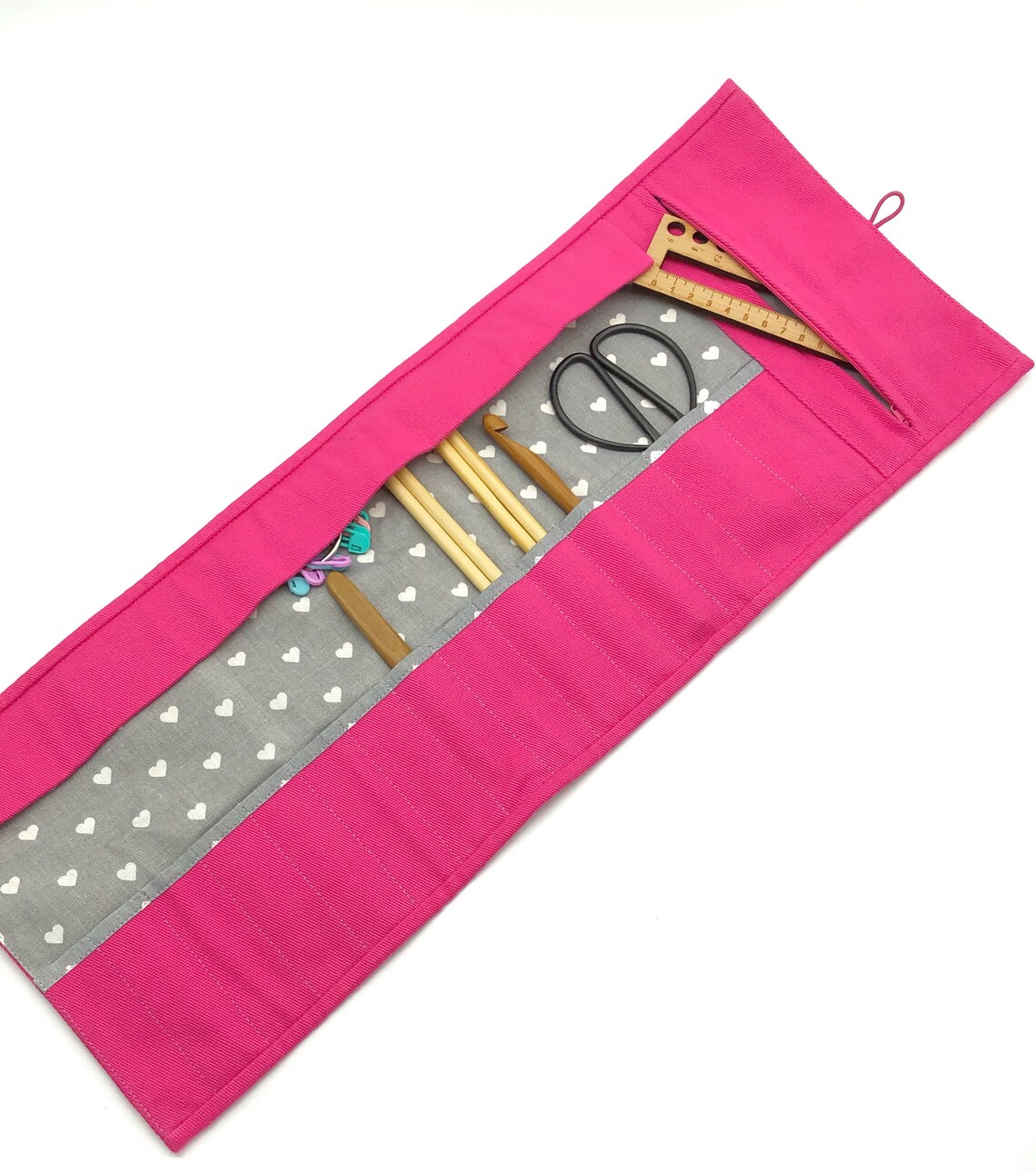 Crochet needle caseNeedle Organizer Crochet case Crocheted Etsy