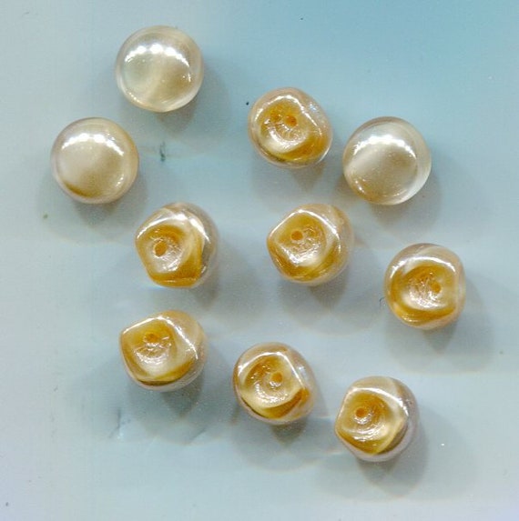 Bottoni Vintage Con Perline E Strass - 20 Pezzi Per Decorazione Fai Da Te - Foto 11