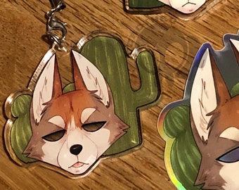 Charms| Cactus Coyote