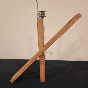 ANCIEN CALMAR hula en bois Fred Arbogast couleur calmar