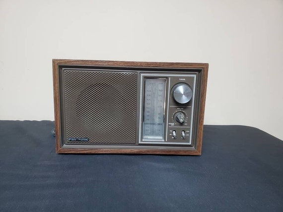 Vintage Panasonic Transistor Radio Modelo RE-6289 Vintage AM - Etsy España