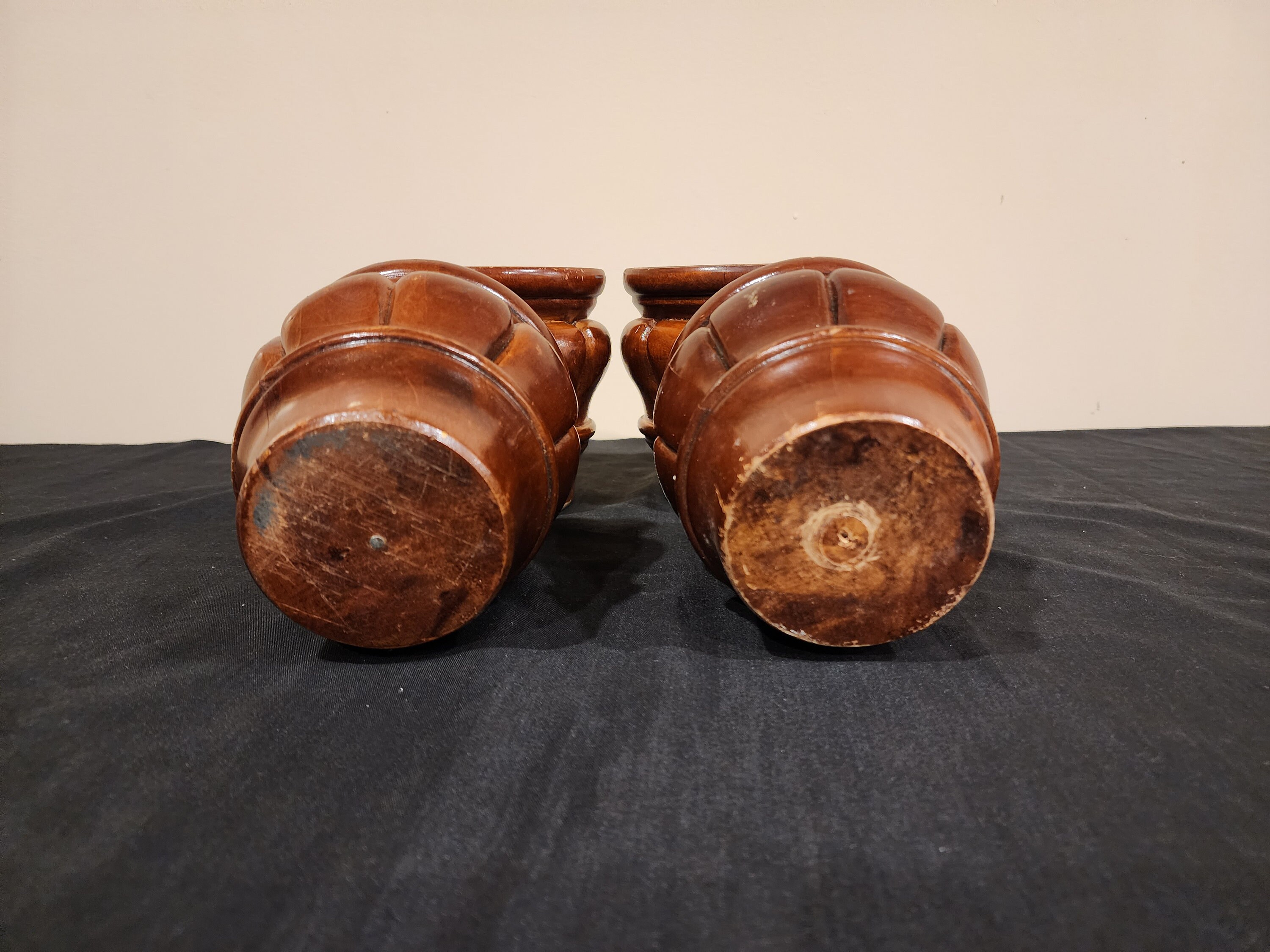 Vintage Furniture Legs Antique Bun Feet Etsy