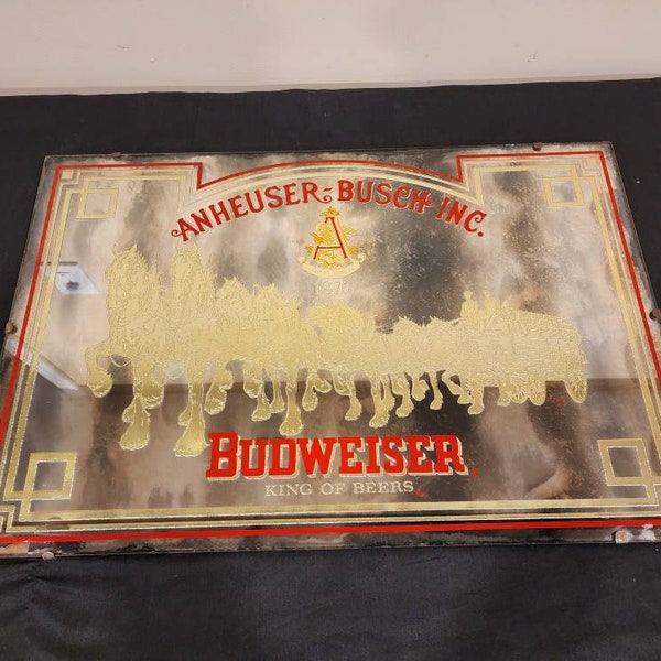 Antique Budweiser Collectibles Etsy