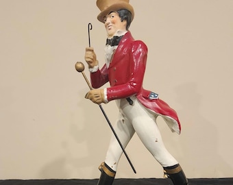 Vintage Johnnie Walker Advertisement Statue, The Striding Man